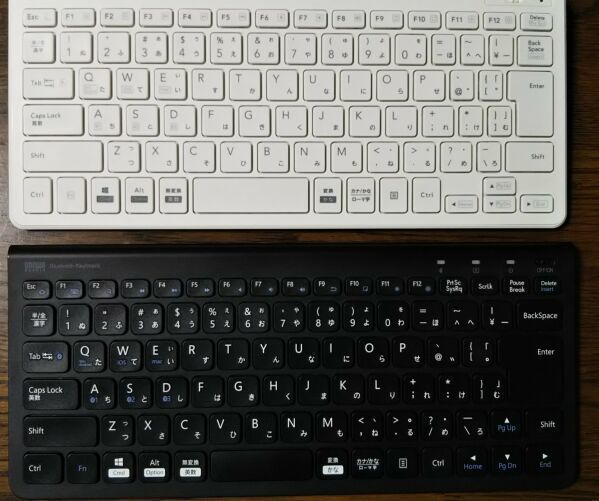 ブルートゥースキーボードを比較する(サンワサプライSKB-BT32BKと